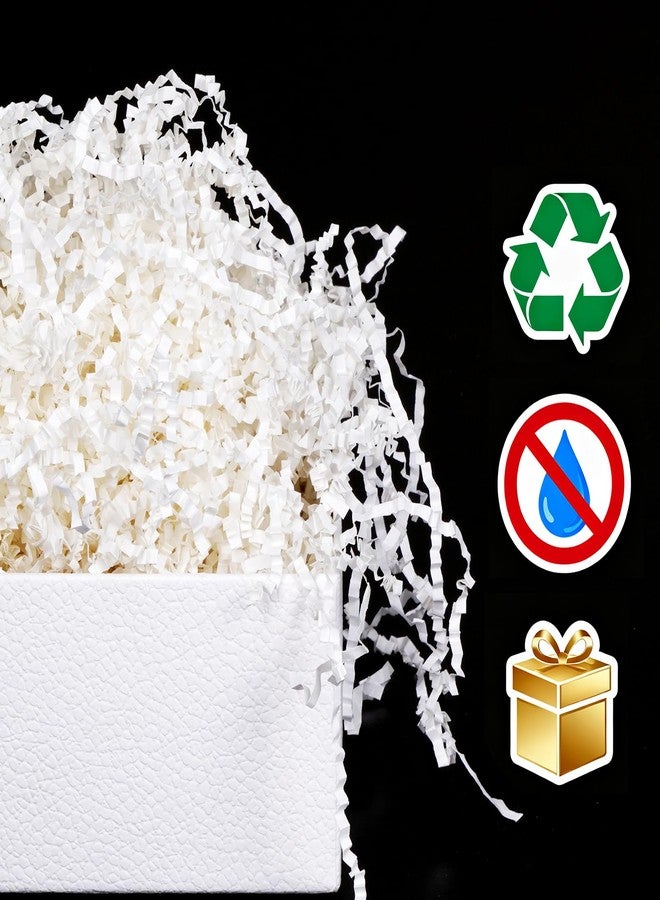 يوليو وسادة عشبية بيضاء مجعدة من Yolyoo لتزيين صناديق الهدايا وسلالها، وحفلات الزفاف، وأعياد الميلاد، وحفلات وصيفات العروس، والأعمال اليدوية. - Image 3